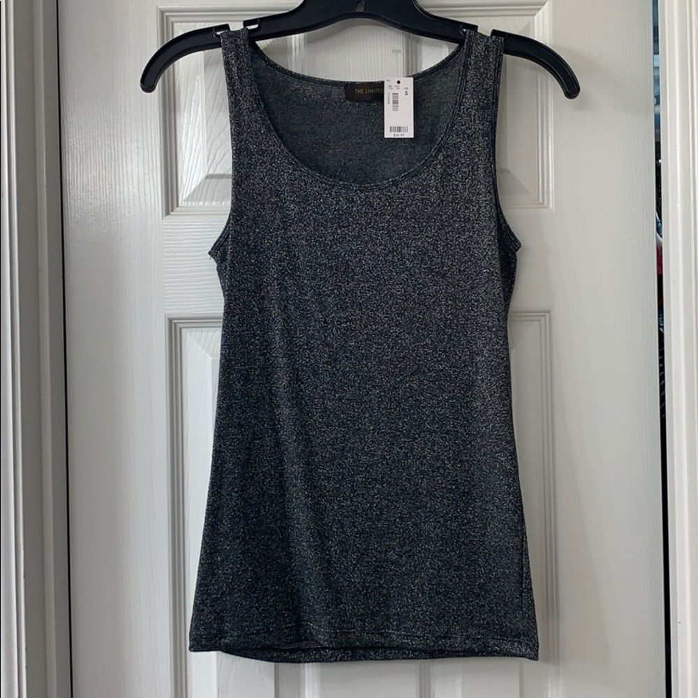 The Limited silver metallic tank